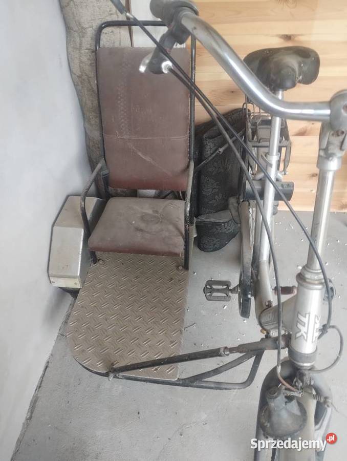 Rower z wózkiem bocznym Zambrów sprzedam