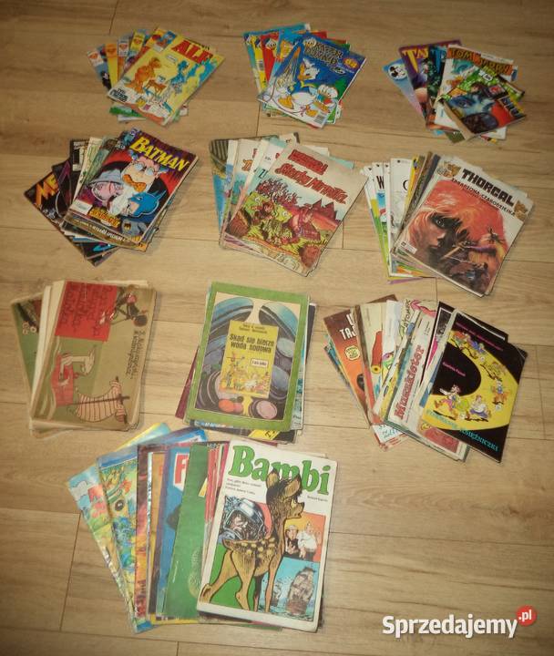 Komiks zestaw 100 sztuk