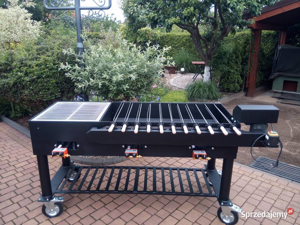 Gastronomiczny grill cateringowy na szaszłyki