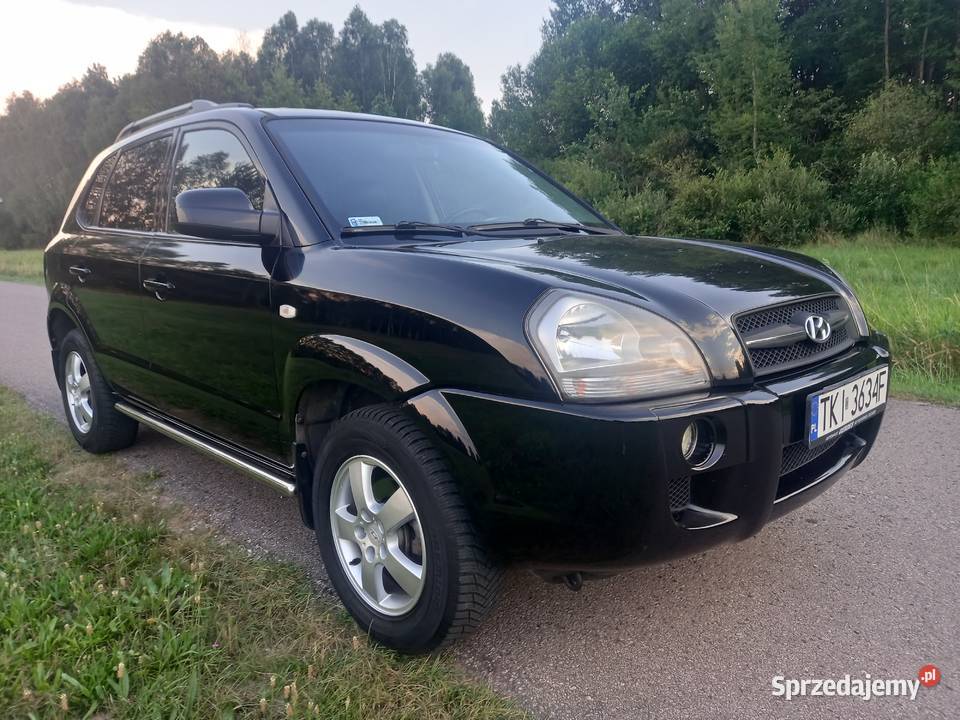 Hyundai Tucson 20 benzynaUtrzymanyBezwypadkowy skórzana tapicerka Mniów