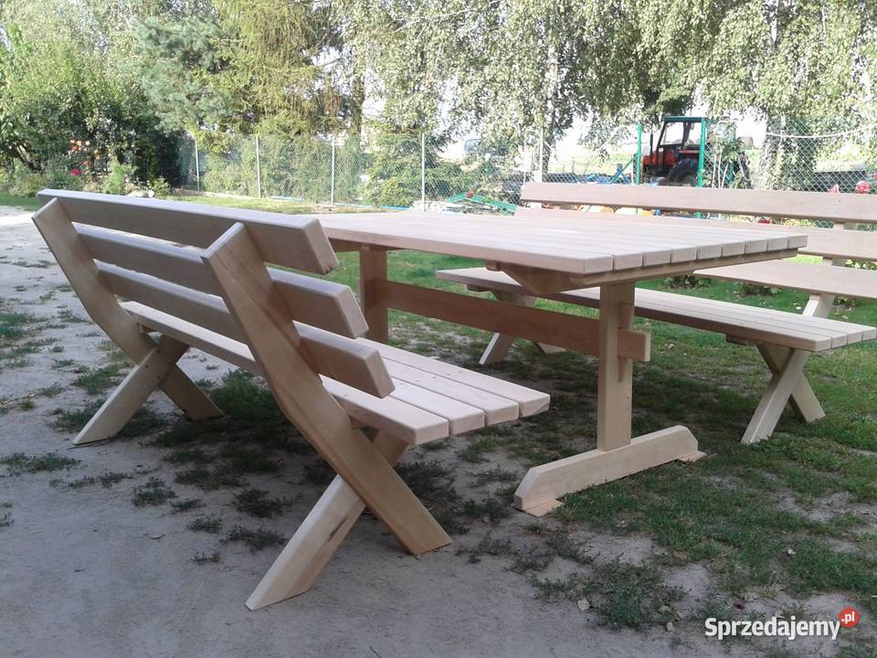 Meble ogrodowe grube