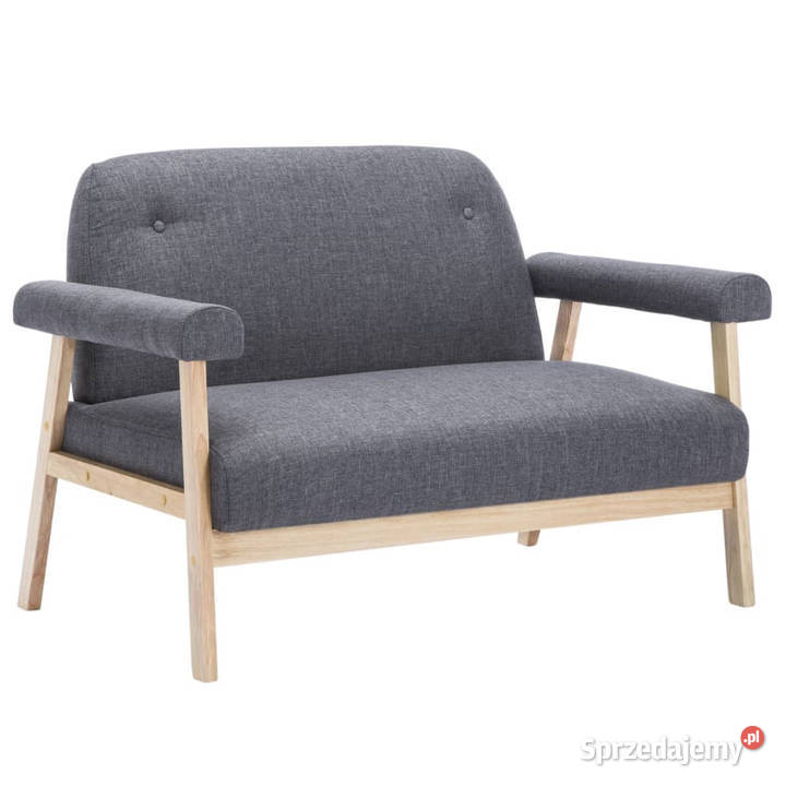 Sofa 2osobowa tapicerowana materiałem Warszawa
