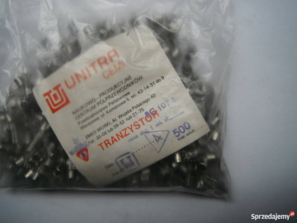 Tranzystor BC107 Unitra Cemi Barak