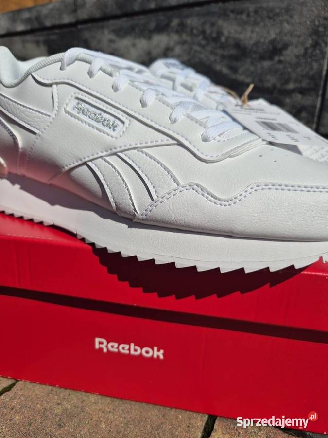 Nowe Buty Reebok Glide Klasyczna Biel Rozmiar 41