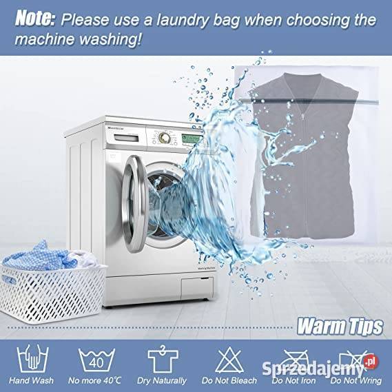 Podgrzewana kamizelka na usb XXXL uniwersalna