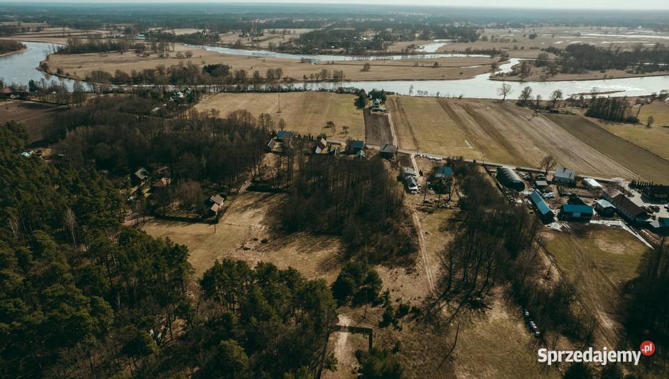 Wyjątkowa działka 8900 m z własnym lasem Bugiem Bojany