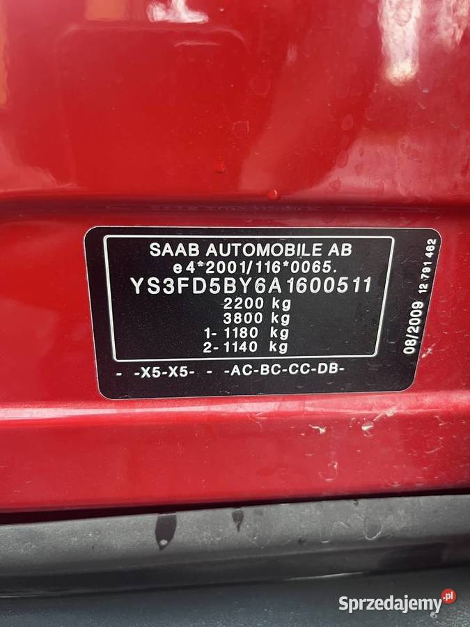 Saab 93X 2OT XWD automat