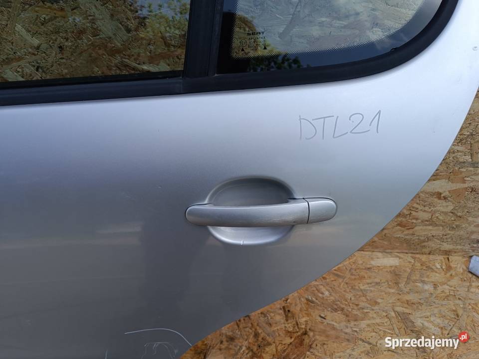 SEAT TOLEDO 2 II DRZWI TYŁ LEWY LEWE KOD LAK Słowikowo