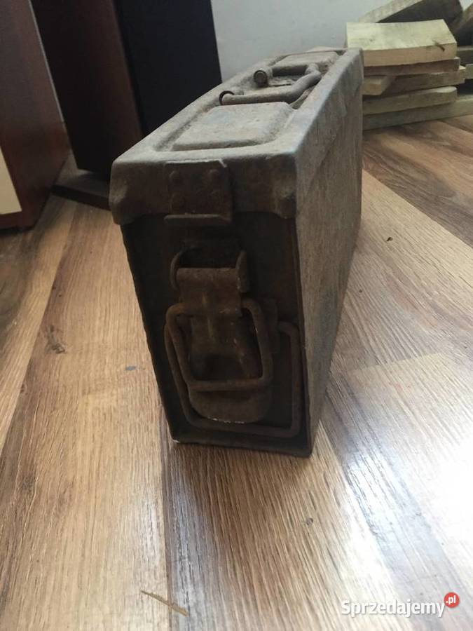 Niemiecka skrzynka amunicyjna Poznań