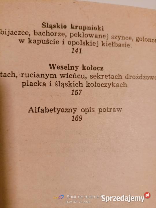 Gawędy o kuchni śląskiej krupnicki i moncka Warszawa