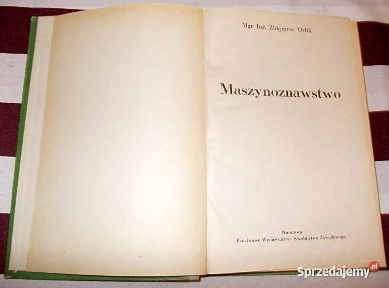 Maszynoznawstwo Z Orlik wielkopolskie Ostrów Wielkopolski