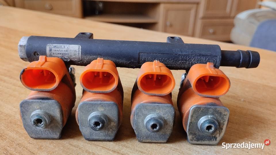 Wtryskiwacze gazowe LPG listwa pomarańczowe Wtryskiwacze Czarzyzna
