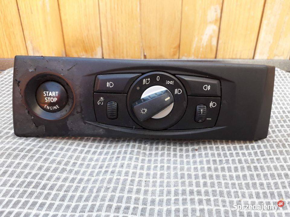 Panel przełącznik świateł przycisk StartStop BMW Włoszczowa
