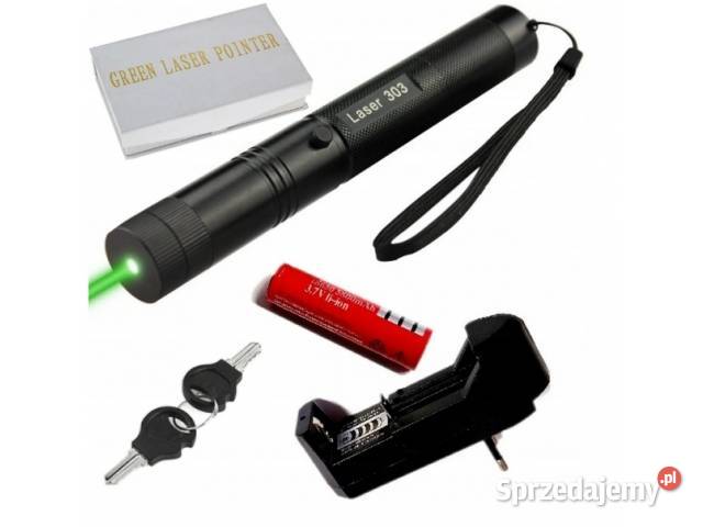 LASER MOCNY WSKAŹNIK LASEROWY POINTER ZIELONY świętokrzyskie Piotrowiec