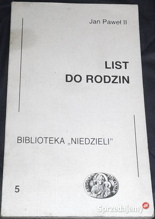 List do rodzin Jan Paweł II Pozostałe Chełm