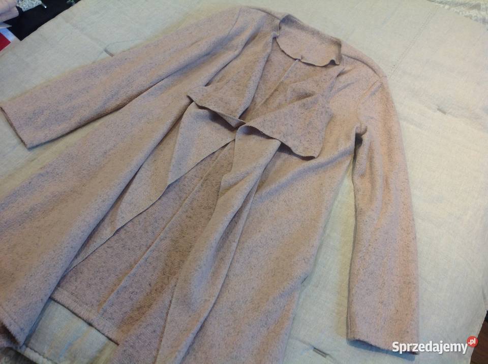 Kardigan Damski r XS beżowy polar Rozmiar 34(XS) lubuskie Nowa Sól