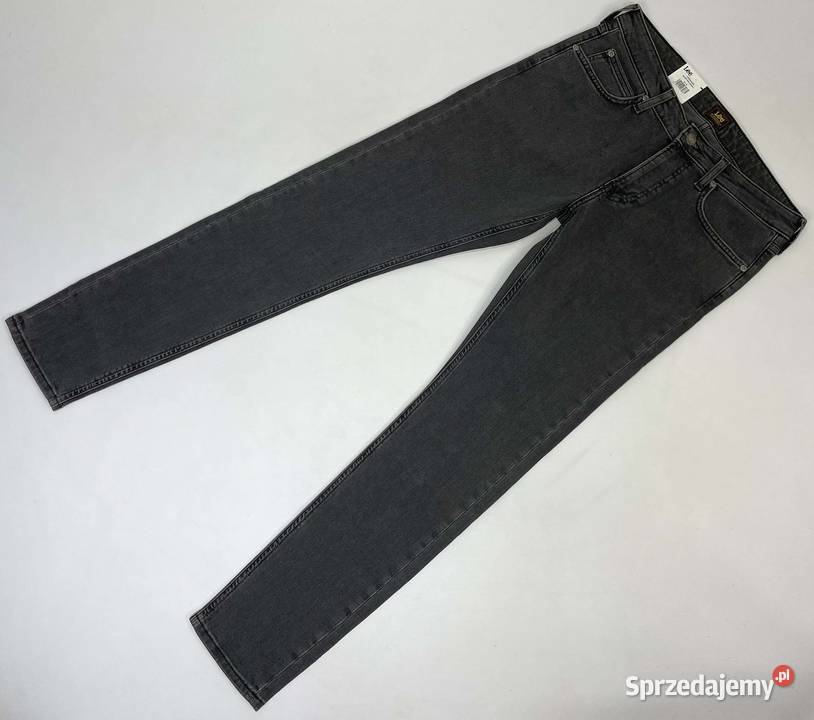Spodnie męskie jeansy Lee Malone Dark Asphalt Odzież codzienna Gdańsk sprzedam