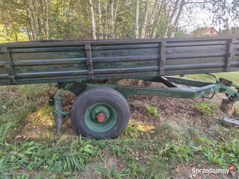 Przyczepa jednoosiowa rumunka wywrotka przyczepa Bucze