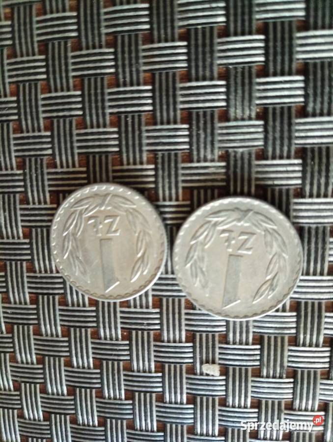 Sprzedam dwie monety 1 zl 1976 bzm obie Chełm