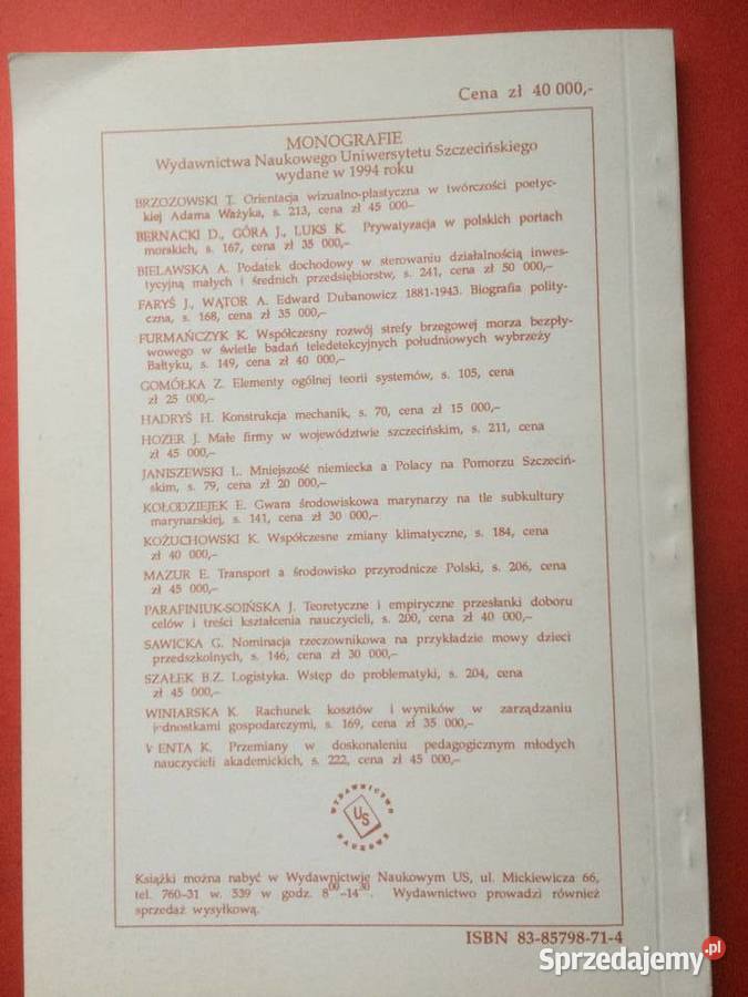 3162 Polonia Szczecińska Na Przełomie Dwóch Szczecin