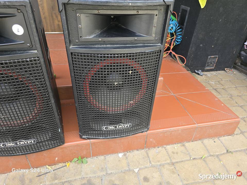 kolumny estradowe mccrypt power line 212 200w Chełm Śląski