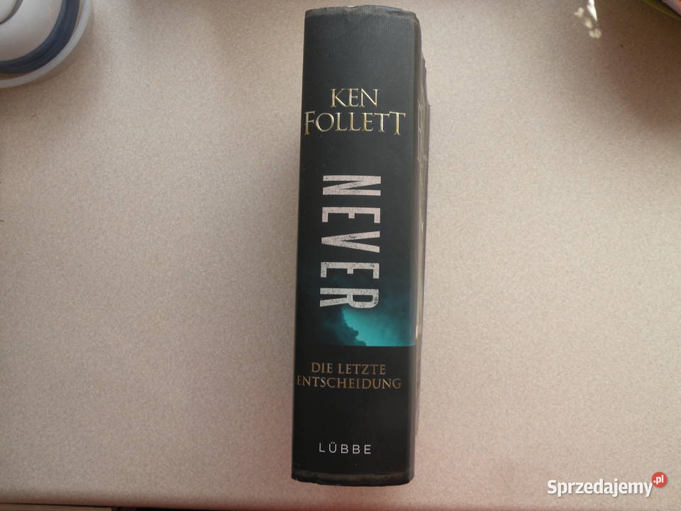 KEN FOLLETT NEVER wyd Lubbe Germany Andrychów sprzedam