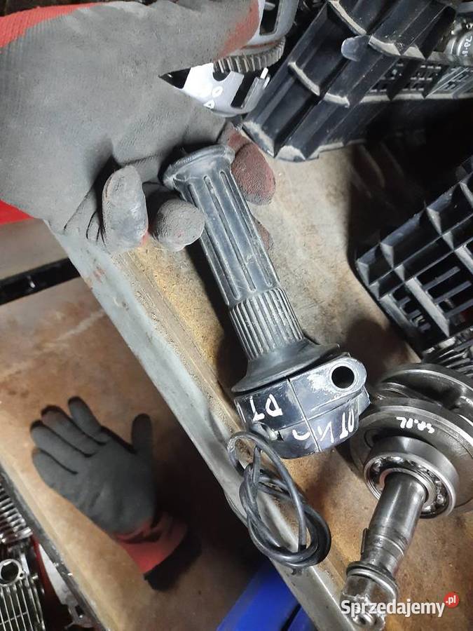 Yamaha DT 50 MX rolgaz manetka przełącznik prawy Elementy nadwozia