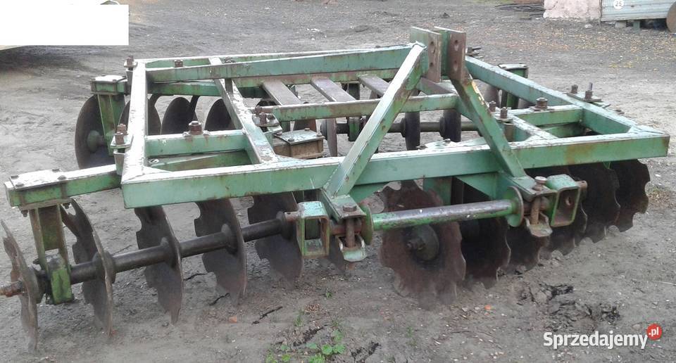 Talerzówka Brona Talerzowa Bomet 27m nieuszkodzony Wilczyn