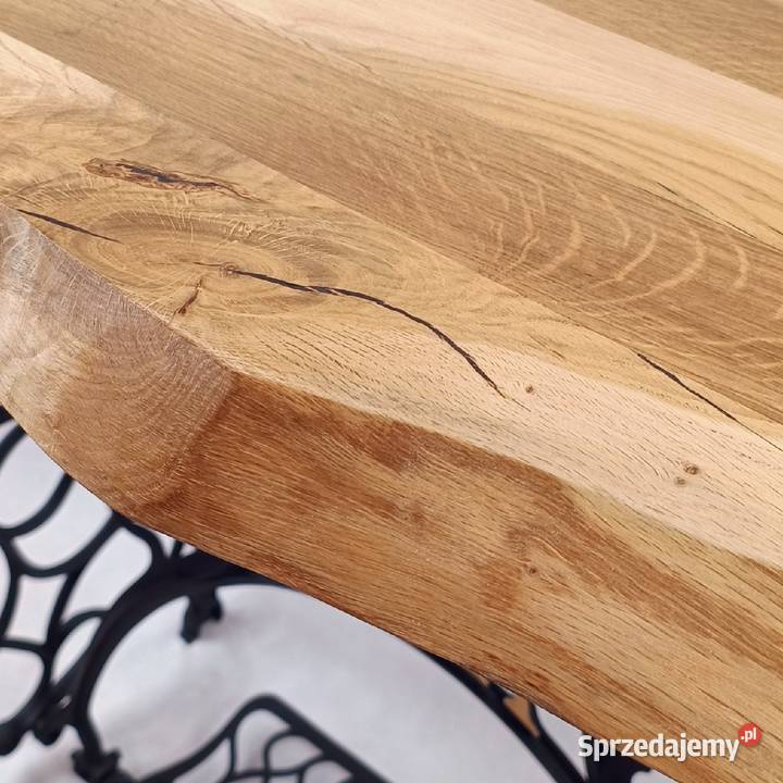 Blat dębowy do stolika z maszyny Singer na łódzkie
