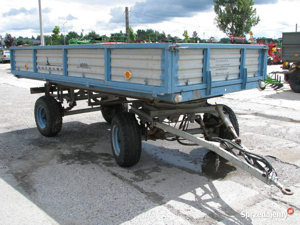 Przyczepa AUTOSAN D732 4tony w RadMasz Opoczno sprzedam