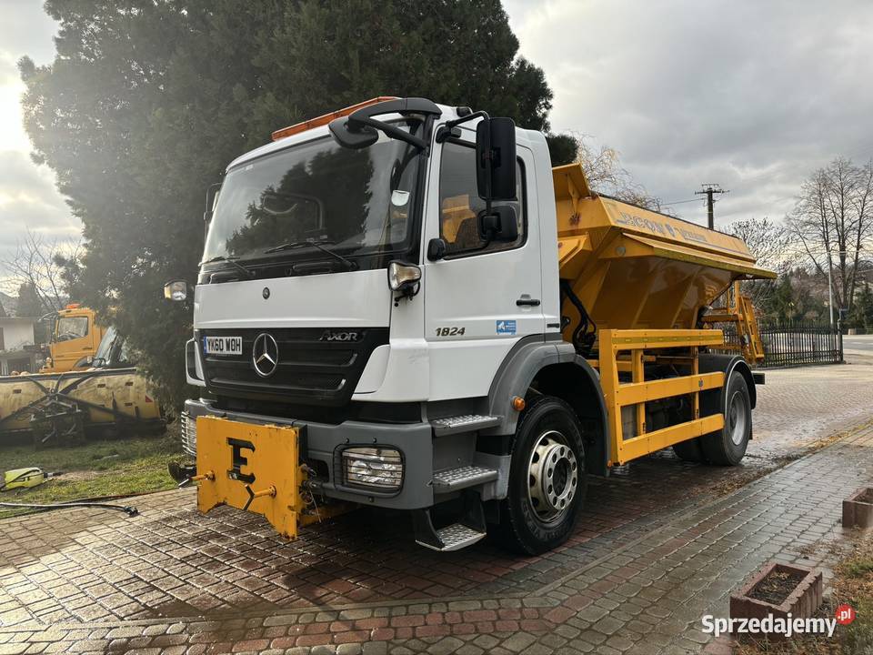 MERCEDES AXOR 1824 4x2 2011 Piaskarka Solarka 8500kg podkarpackie Ropczyce