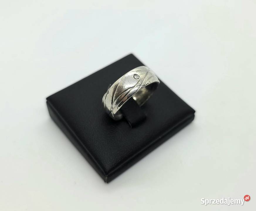 Srebrna obrączka próby 925 908g Rozmiar 16 warmińsko-mazurskie Elbląg