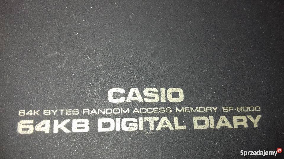 Casio Digital Diary SF 8000 64 KB organizer