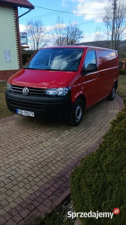 Volkswagen T5 Transporter Rok produkcji 2014 podkarpackie Łęki Dolne