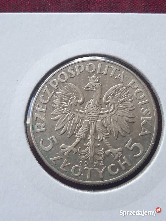 5 Głowa kobiety 1934 r 2 Super wielkopolskie Konin