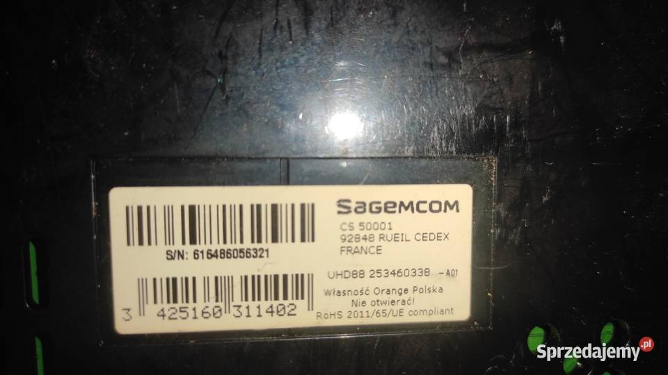 Sprzedam na części dekodery tvsat routery na Wrocław sprzedam