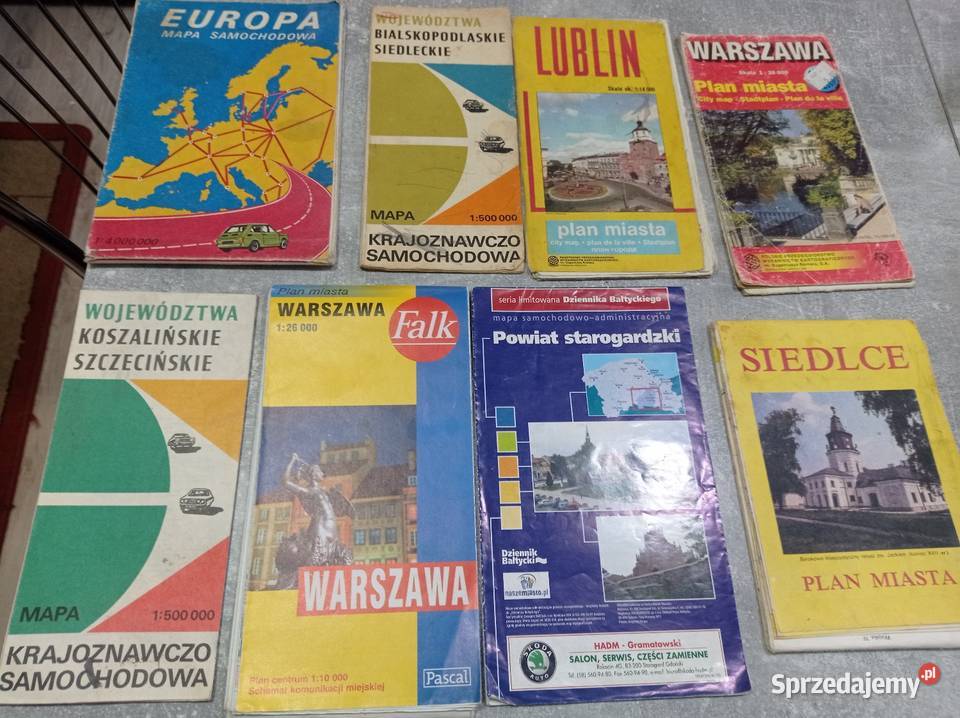 Stare plany miast Siedlce