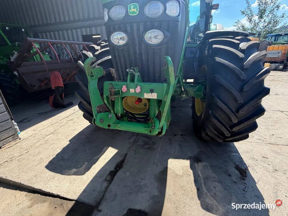 Ciągnik rolniczy John deere 7930 przedni TUZ WOM dolnośląskie Nowa Ruda