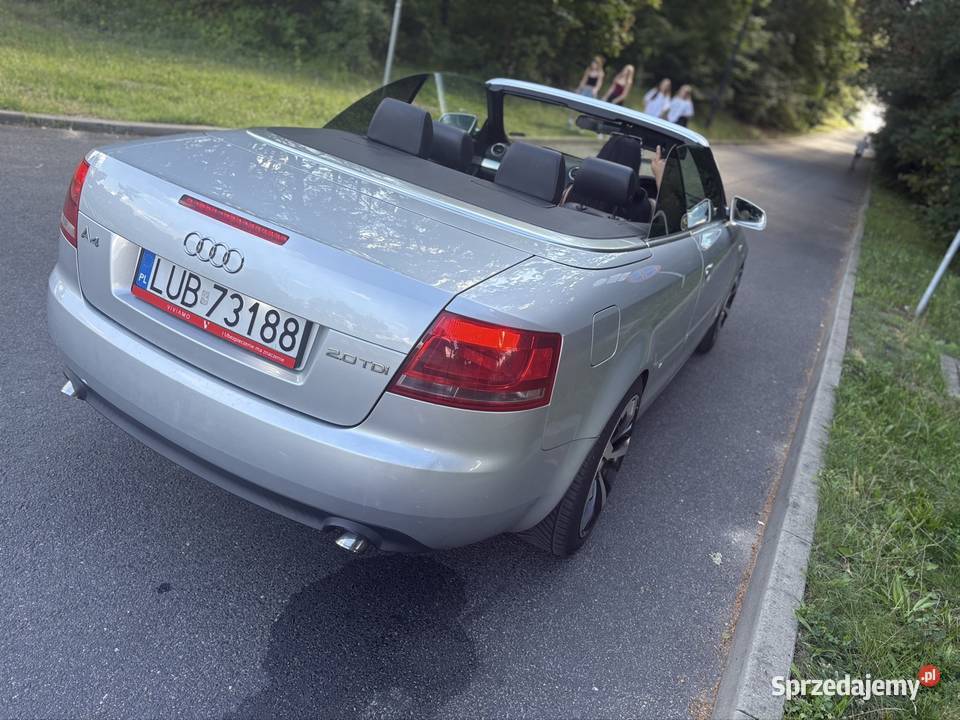 Audi A4 B7 20 tdi Anglik srebrny Dobre Miasto