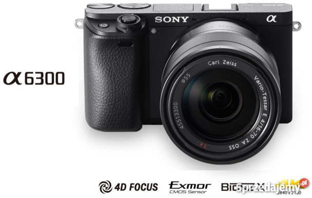 Aparat SONY Alfa a 6300 a6300 NOWY GWARANCJA Tarnów sprzedam