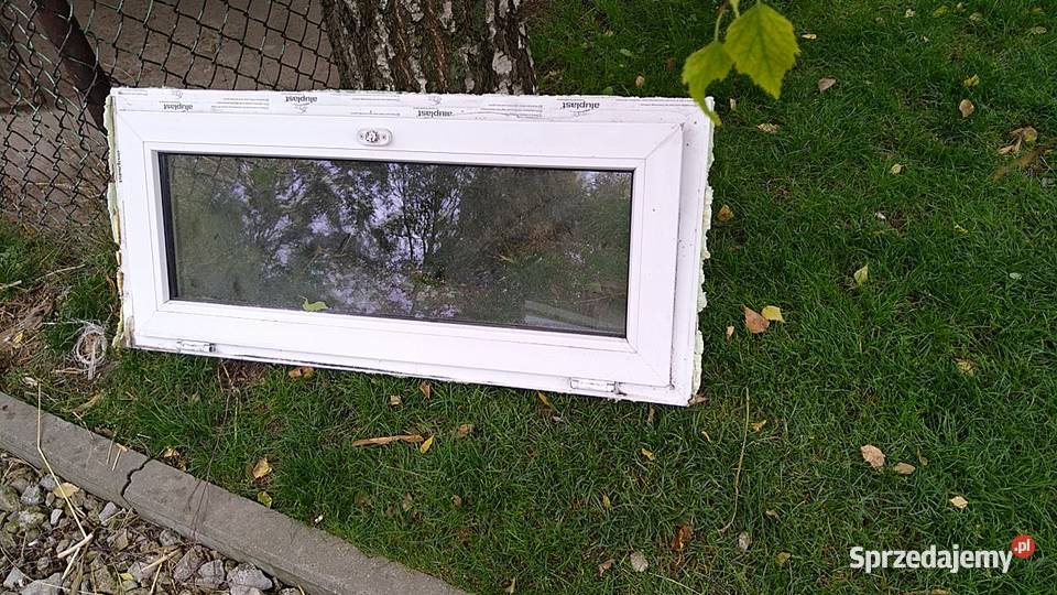 Okno okna z demontażu pcv Okna ścienne Złota