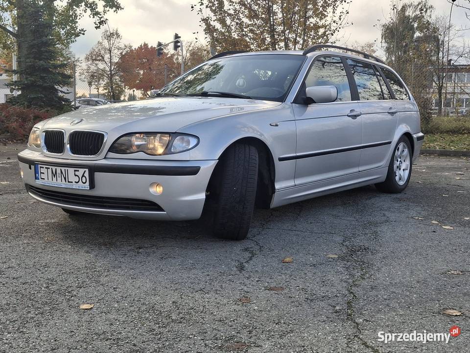 BMW Seria 3 E46 TOURING 320i M54B22 LPG GAZ skórzana tapicerka Kamyk