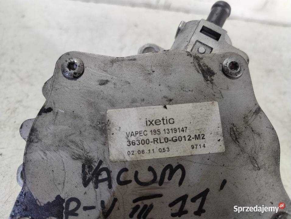 POMPA VACU VACUM HONDA CRV III 22 IDTEC