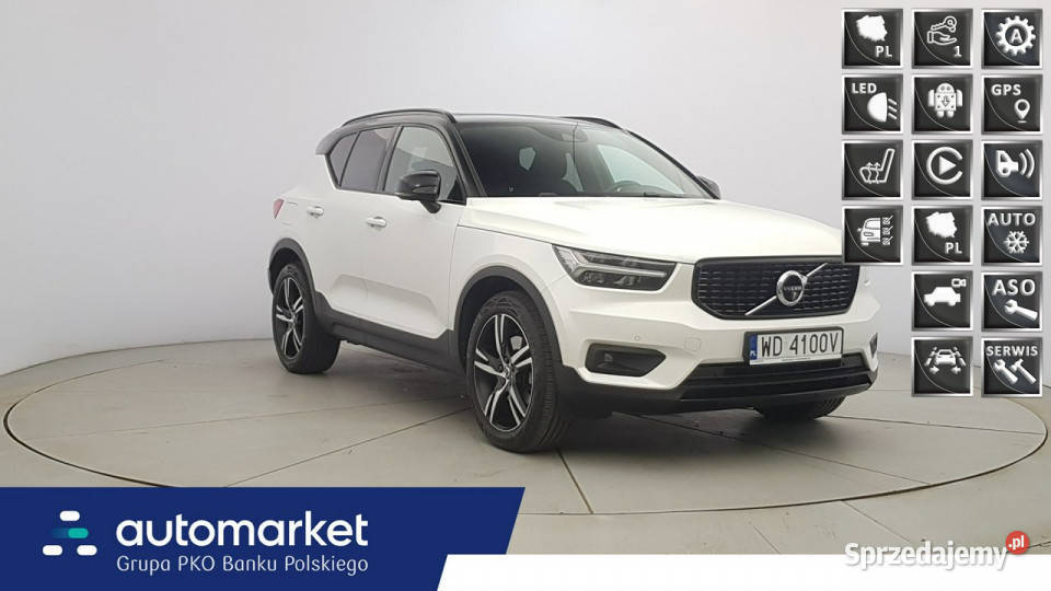 Volvo XC 40 B4 B RDesign Z Polskiego Salonu immobilizer sprzedam