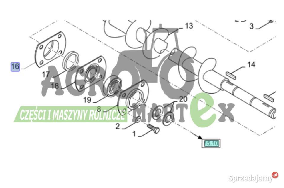 444105 84436534 80444105 KOŁNIERZ CNH Wichrów