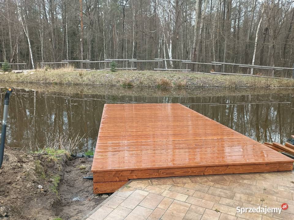 Taras drewniany zadaszenie tarasu altana pergola Sokołów Małopolski