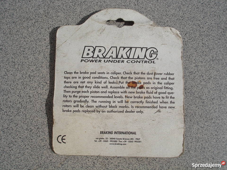 Klocki hamulcowe 686 SM15M sprzedam