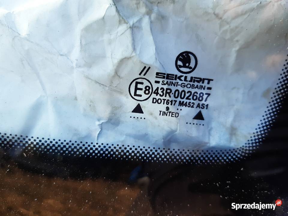 Skoda Fabia 1 szyba przednia czołowa łódzkie