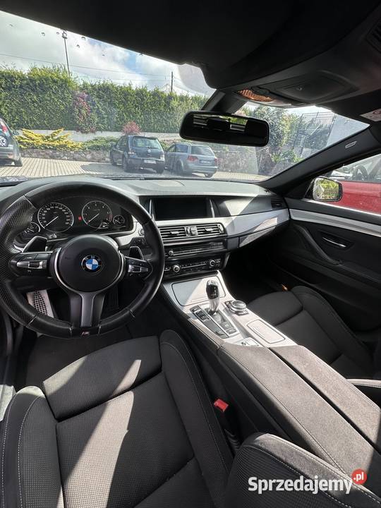 BMW 520d f11 LCI M pakiet f10 carbonschwarz