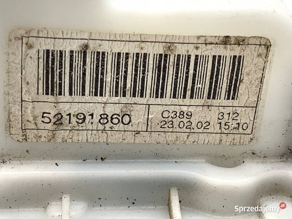 ZAMEK DRZWI PRAWY PRZÓD FIAT 500 Hatchback podkarpackie